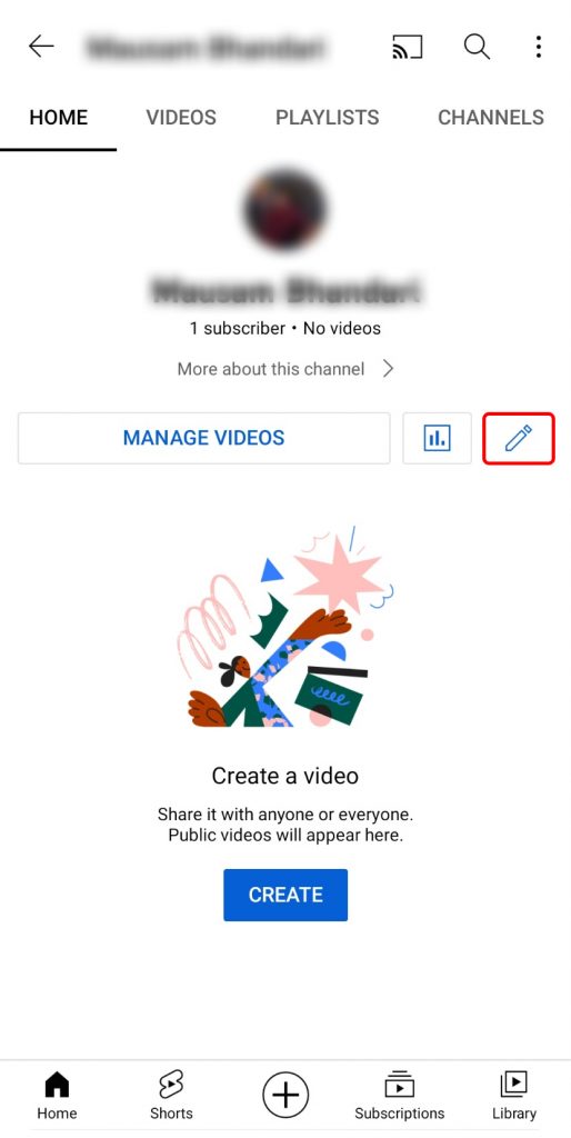 how to change youtube profile picture