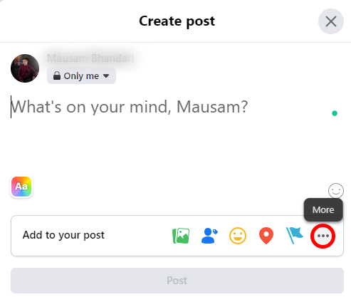 how to post gif on facebook?