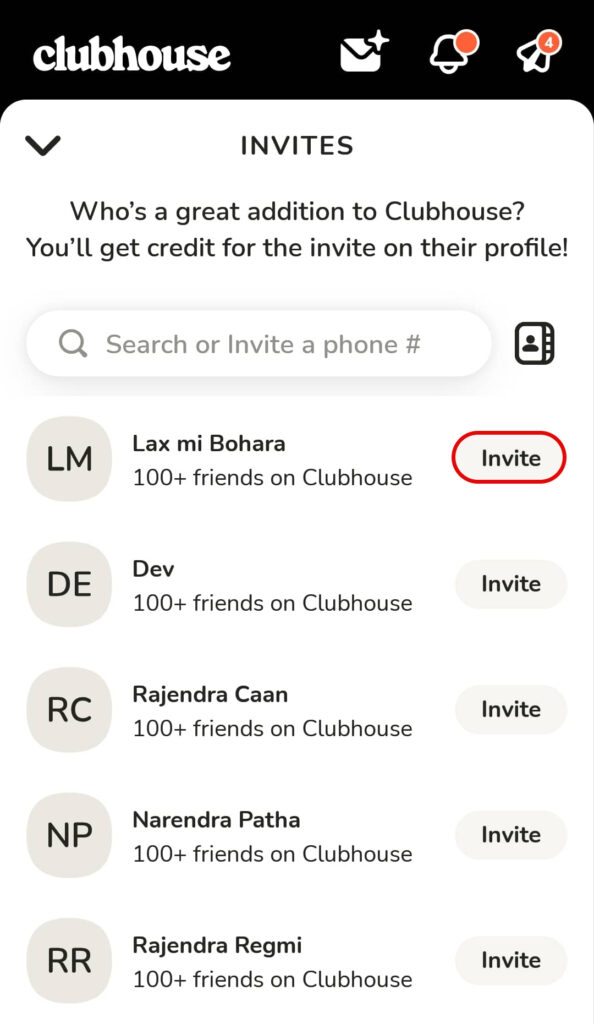 How to Invite Someone to Join Clubhouse?