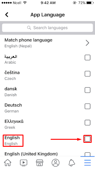 How to Change Language in Facebook?