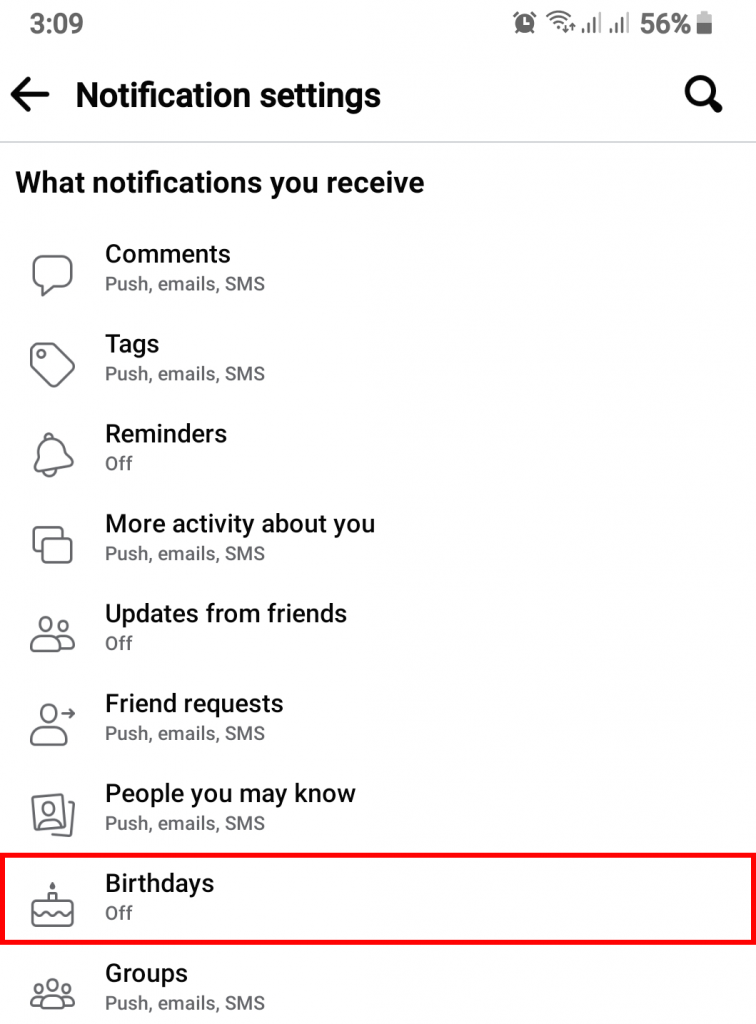 How to Block Birthday Notification on Facebook?