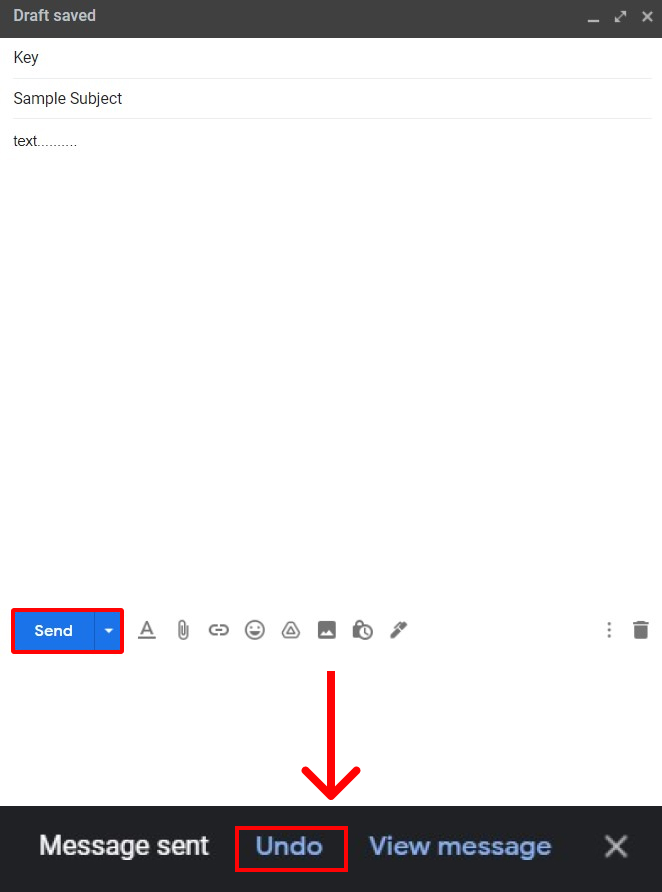 How to Recall an Email in Gmail using Browser?