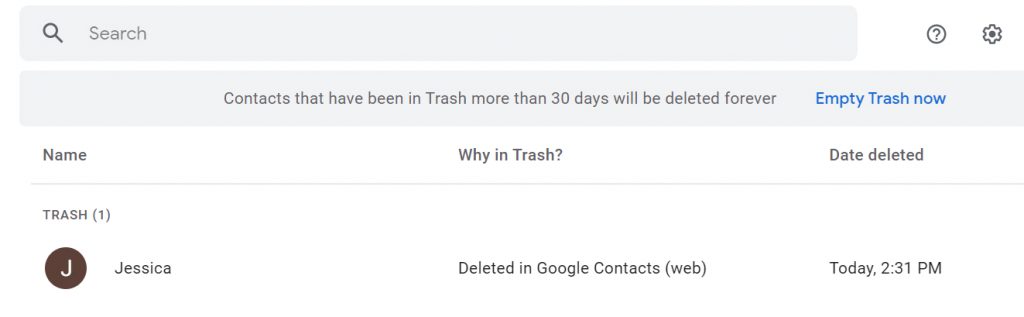 How to Recover Deleted Contacts in Gmail?