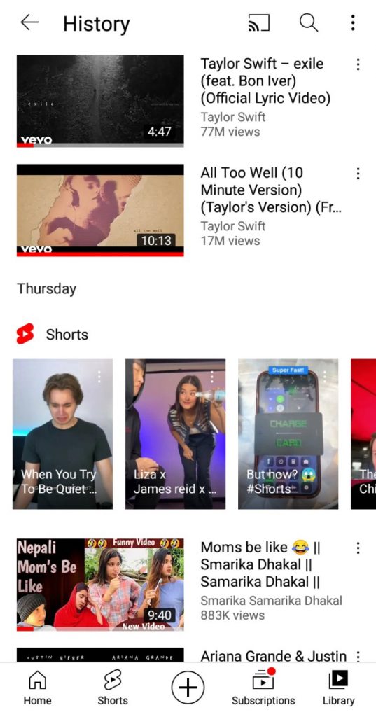 How to Check YouTube History?