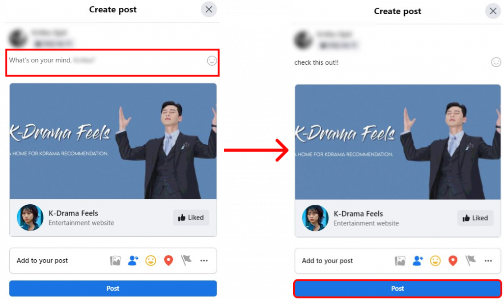 How to Share a Page on Facebook using Desktop?