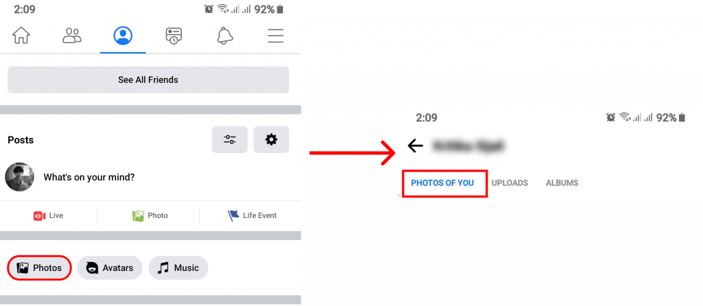 How to Untag Yourself on Facebook using Mobile?