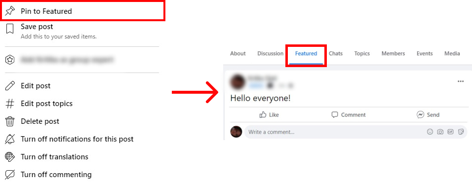 Can You Pin a Post on Facebook Group?