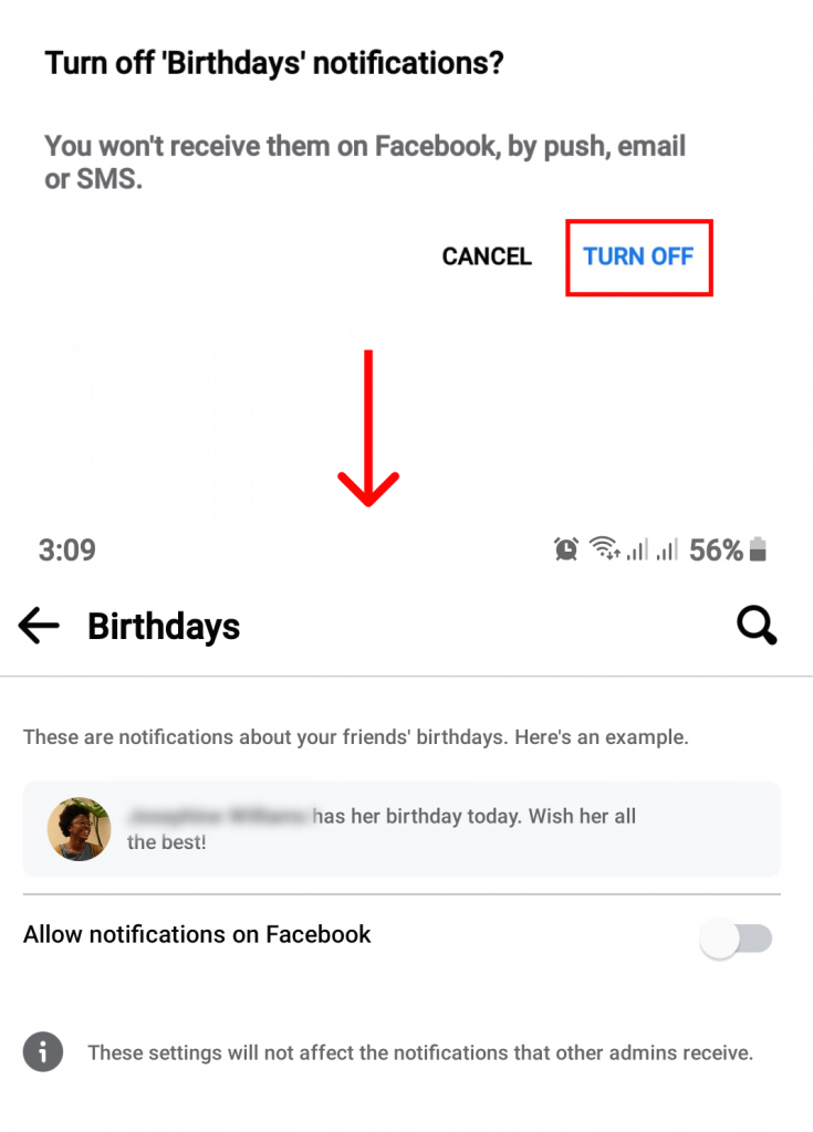 How to Block Birthday Notification on Facebook?