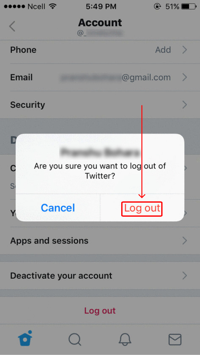 How to Log Out of Twitter On iPhone? 