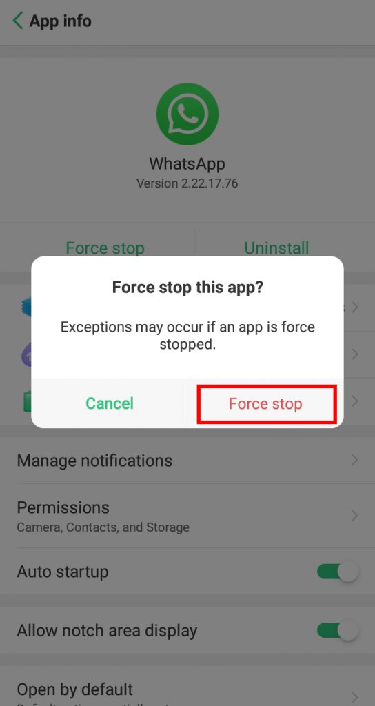 How to deactivate WhatsApp?