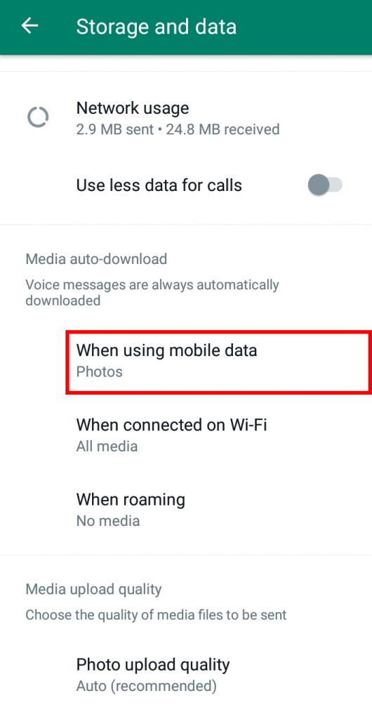 How to Stop WhatsApp from Saving Photos?