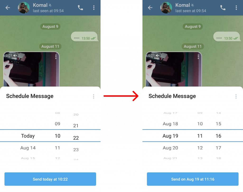 How to Schedule a Message in Telegram?