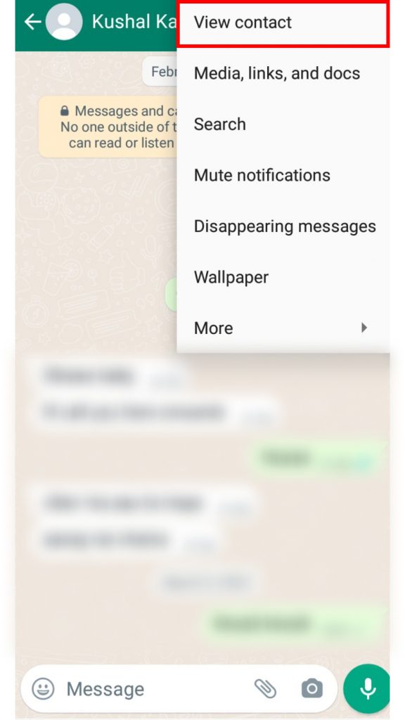How to Stop WhatsApp from Saving Photos from a Particular Chat?