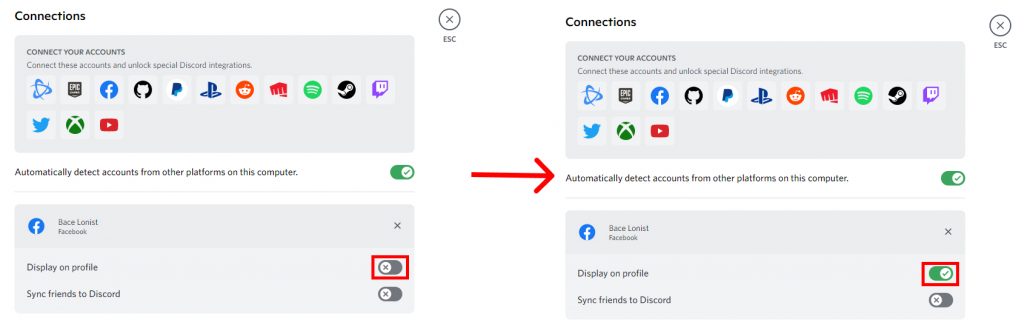 how to add facebook friends to discord?
