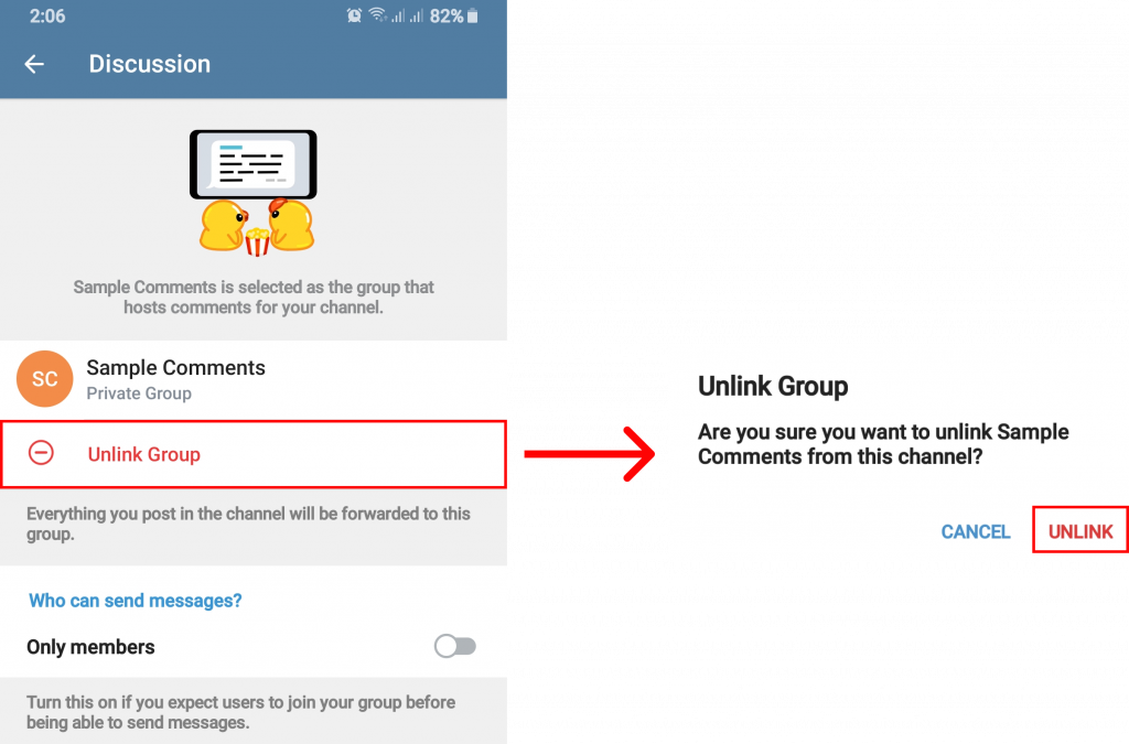 How to Disable Comments on Your Telegram Channel?