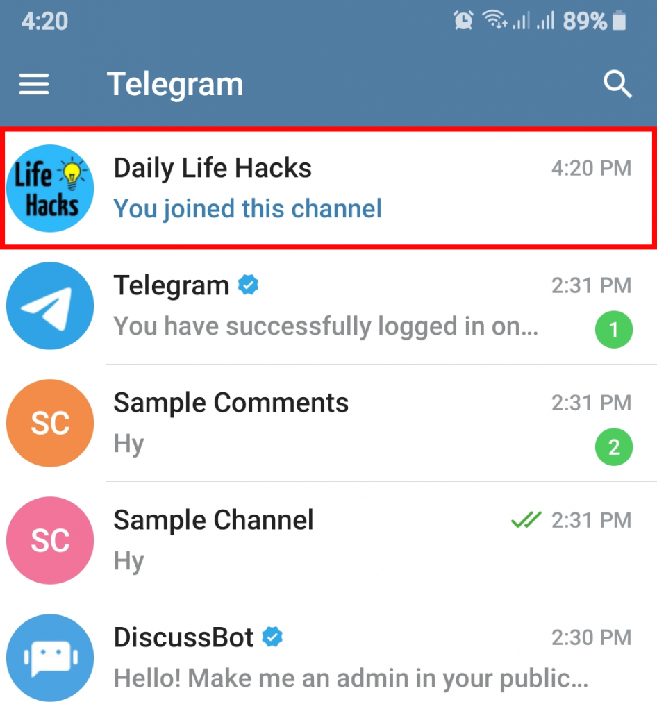 How to Leave a Channel on Telegram?