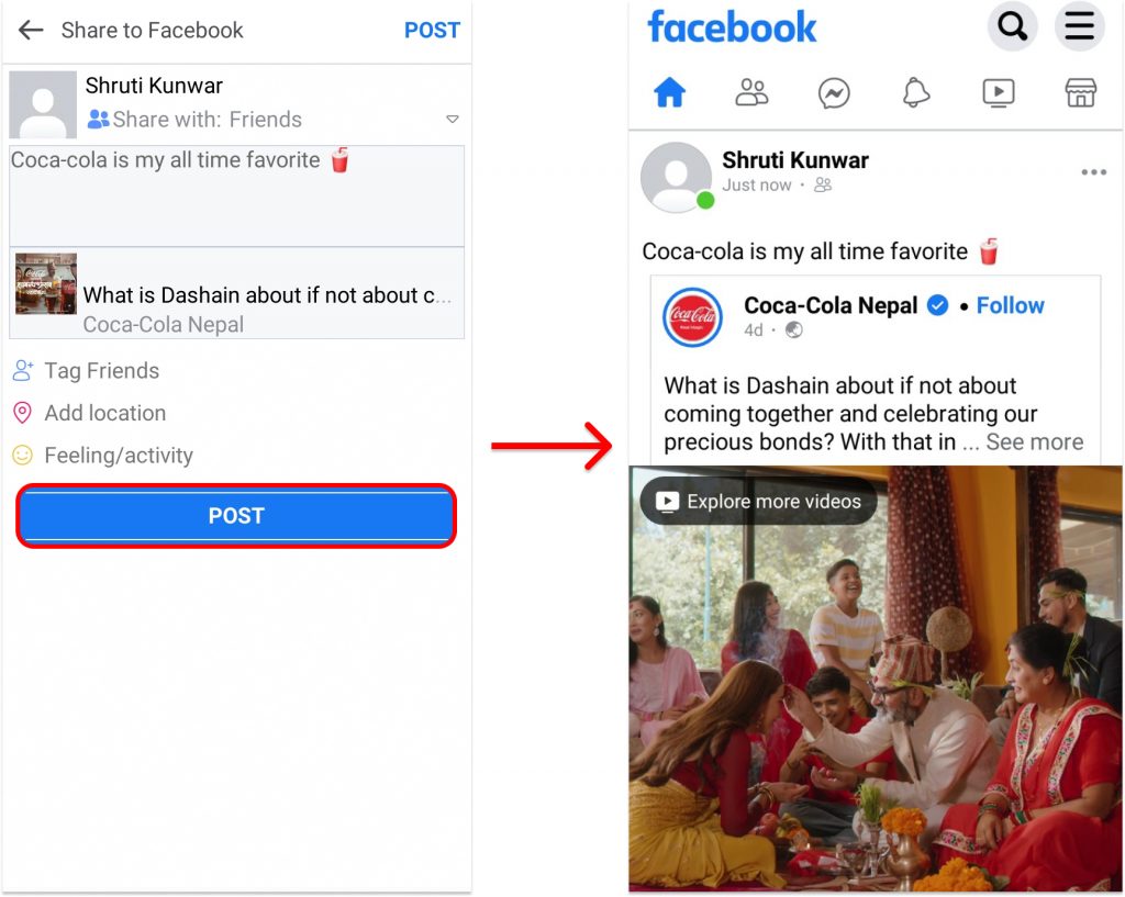 How to Repost on Facebook?