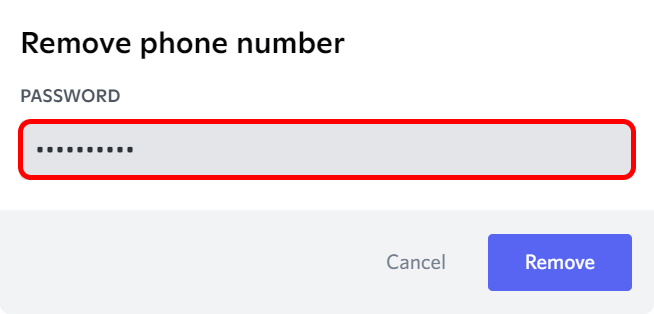 How to Remove Phone Number from Discord?