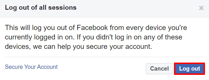 How to Log Out of Facebook on All Devices?