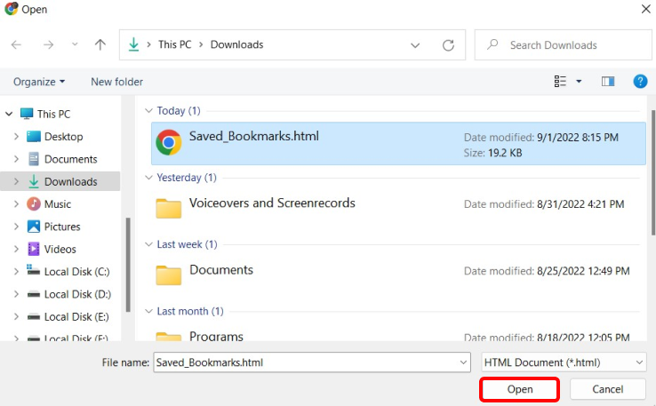 How to Save Bookmarks on Chrome using PC?