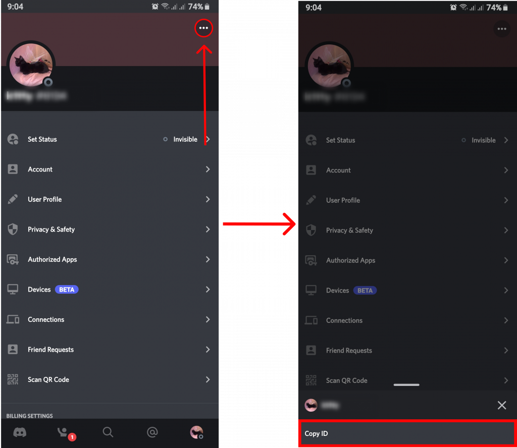 How to Find Discord ID through Mobile App?