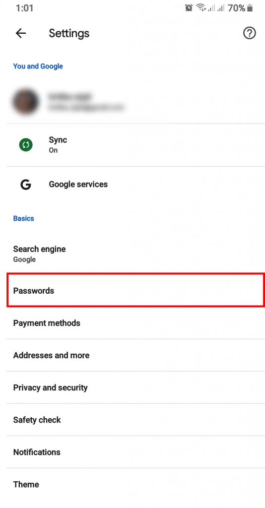 How to Save Passwords on Chrome using Mobile?