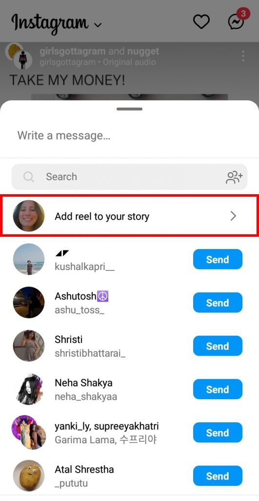 How to Share a Post to Instagram Story?