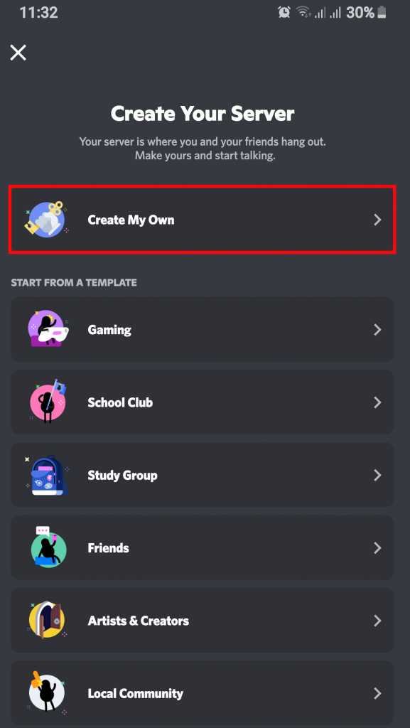 How to Create a Discord Server on Mobile?