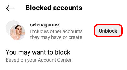 How to Unblock Someone on Instagram?