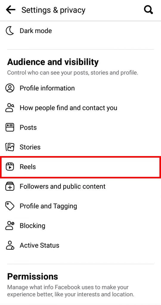 How to Hide All Your Facebook Reels?