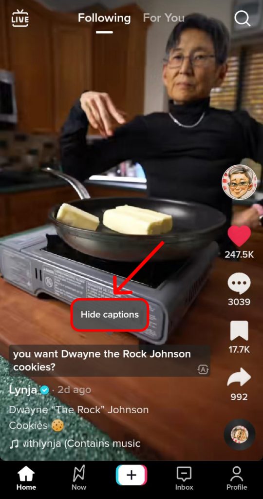 How to Turn Off Captions on TikTok?