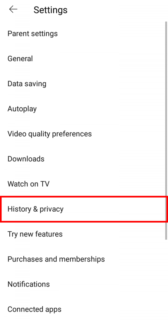 How to Pause YouTube Search History?