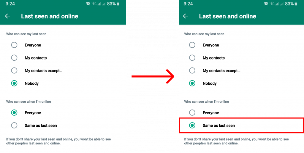 How to Hide Online Status on WhatsApp from Android?