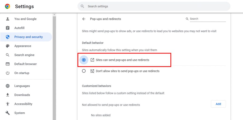 How to Allow Pop-Ups in Google Chrome?