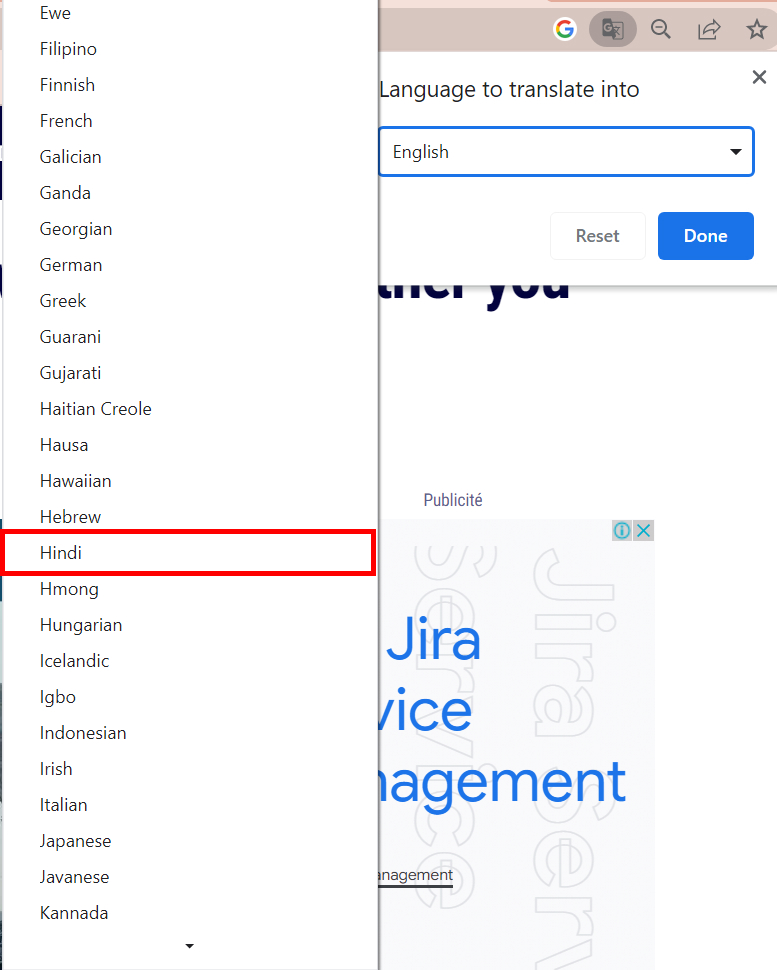 How to Translate a Page in Google Chrome using desktop/PC?