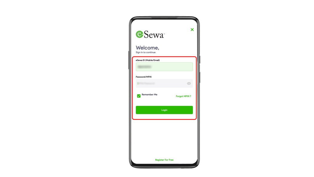 login eSewa