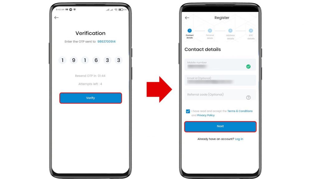 How to Register in Namaste Pay App