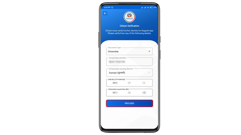 How to Register Nagarik App