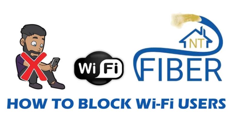 How To Block WiFi Users in NT Fiber Internet