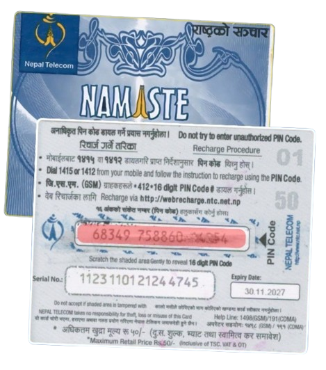 How To Recover Damage NTC Recharge Card Pin?