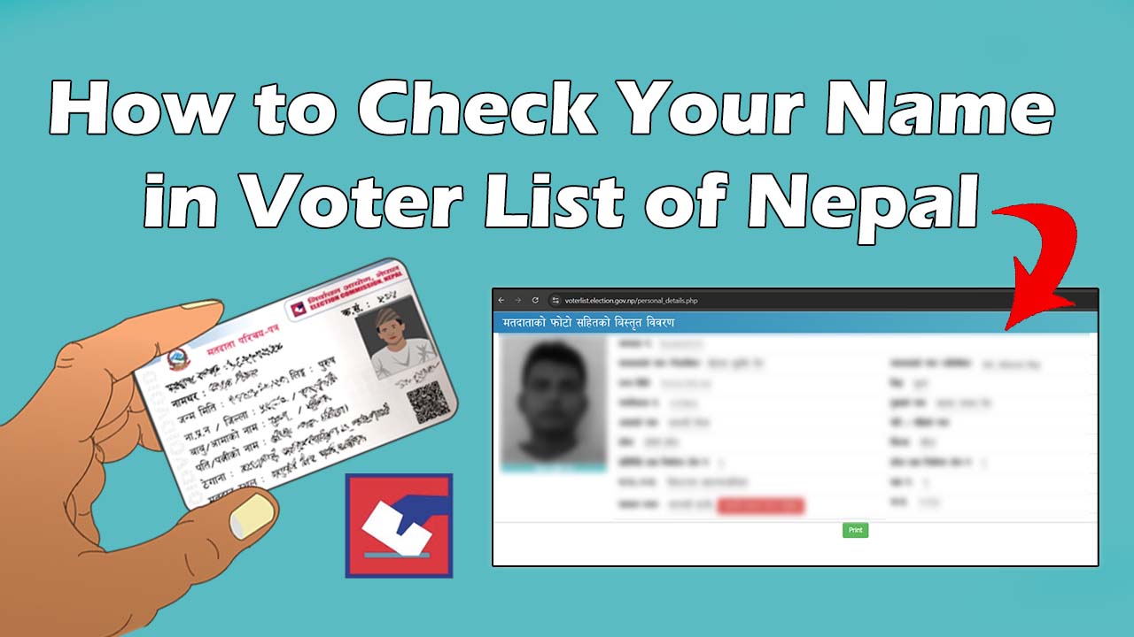 How to Check Your Name in the Voter List of Nepal