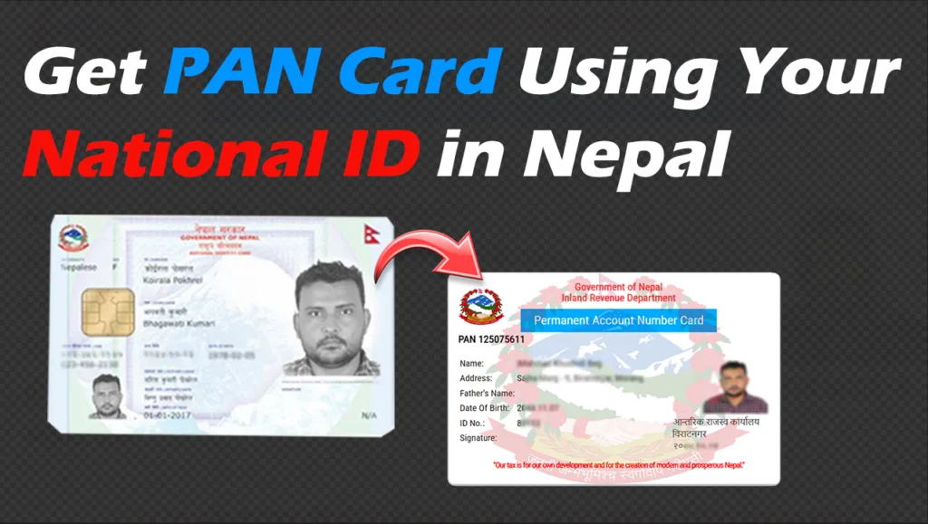 How to Apply PAN Card Using Your National ID in Nepal