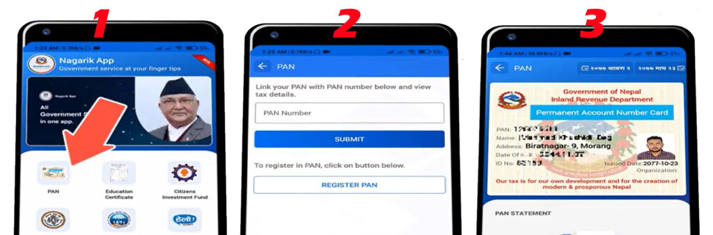 Personal PAN Card Recovery in Nepal